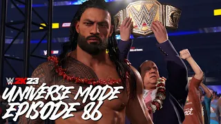 WWE 2K23 | Universe Mode - 'ROYAL RUMBLE! (PART 1/7) | #86