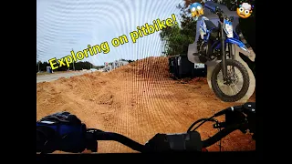 **Exploring on 125cc pitbike and found this!.. INSANE**