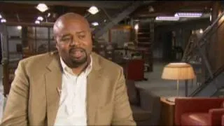 Chi McBride Interview on the Set of Human Target