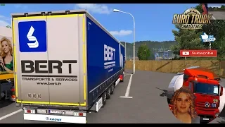 Euro Truck Simulator 2 (1.31) Kriistof Pack Skins for Megaliner Trailer Cables Ready + DLC's & Mods