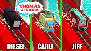Thomas &  Friends: Magical Tracks - Jump Over The Big Bridge with Diesel, Carly and Jiff