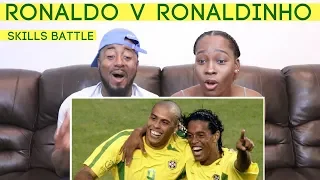 Ronaldo Vs Ronaldinho Skills Battle Reaction