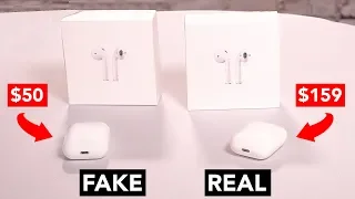 These $50 Fake AirPods LOOK & SOUND the SAME as Apple's!