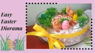 Easter Diorama - Easy Decoration for Your Easter Table