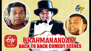 Brahmanandam | Back to Back | Comedy Scenes - 4 | ETV Cinema