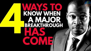 4 WAYS TO KNOW WHEN YOUR ABOUT TO ENTER A MAJOR BREAKTHROUGH SEASON | APOSTLE JOSHUA SELMAN