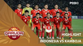 HIGHLIGHT SEA GAMES 2023 : INDONESIA VS KAMBOJA | GARUDA TODAY