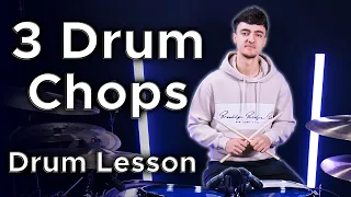 3 Chops For Better Drum Fills - Drum Lesson | Rafael Silva