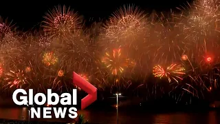New Year’s 2022: Brazil’s Copacabana beach lights up with spectacular fireworks show