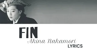 Akina Nakamori 中森明菜 - Fin [フィン] Lyric Video [KAN/ROM/ENG]