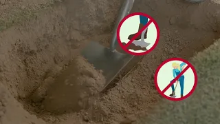 Dig Safe Tips: How to dig around a natural gas line with a shovel