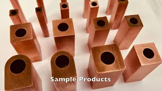 Using Continuous Extrusion Technique for Hollow Copper Tube Production