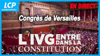 Congrès de Versailles : l'IVG entre dans la Constitution | Évènements