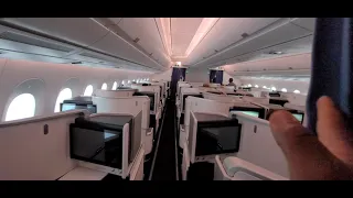 Air France Airbus A350-900 Business Class Cabin