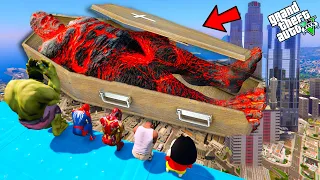 All Father Lava God Died But Who Killed ? Franklin Find In GTA 5 ! | GTA 5 AVENGERS Emotional Video