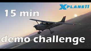 X plane 11 VR - 15 min demo challenge