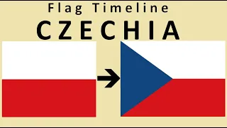 Flag of Czechia : Historical Evolution (with the national anthem of Czechia)