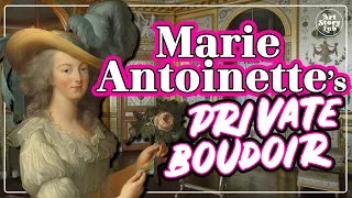 Marie Antoinette's Boudoir at Château de Fontainebleau ✨