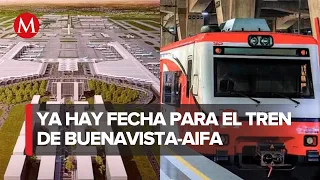 Tren Suburbano Buenavista-AIFA estará listo en junio de 2024: director general del SICT