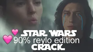 STAR WARS crack [reylo is strong with this one]