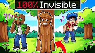 HAGO TRAMPAS en el ESCONDITE con LOS COMPAS 🤣😱 100% INVISIBLE en MINECRAFT