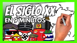 ⭐ La HISTORIA del SIGLO XX en 10 minutos⭐| El resumen definitivo