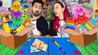 FIZEMOS A PROVA DA TROCA DE FIDGET TOYS | Gabriel e Shirley 2.0