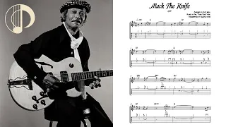 Paul "Tchan Tchou" Vidal - Mack the Knife - Guitar Transcription