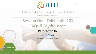 Telehealth 101: FAQs and Mythbusters