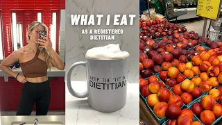 DIETITIAN'S What I Eat in a Day (realistic) + Whole Foods Grocery Haul