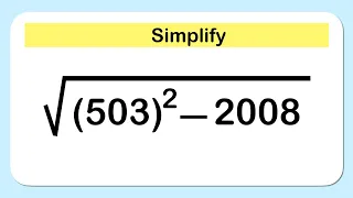 Nice Algebra Math Simplification