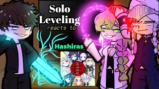 Solo Leveling reacts to Hashiras as S-rank 🧿👺Gacha Solo Leveling Episode 1 reacts to Demon Slayer