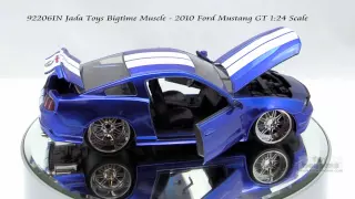 92206IN Jada Toys Bigtime Muscle 2010 Ford MustangGT 124 Scale Diecast Wholesale