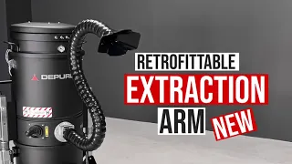 Retrofittable Extraction Arm | Depureco Industrial Vacuums