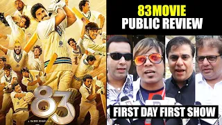 83 Movie Public Review | First Day First Show | Ranveer Singh, Deepika Padukone