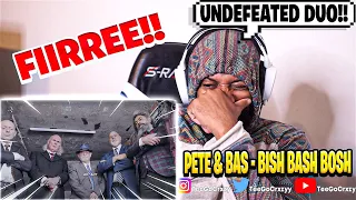 UK WHAT UP🇬🇧!!! THEY'RE TOO LIT!!! Pete & Bas - Bish Bash Bosh (REACTION)