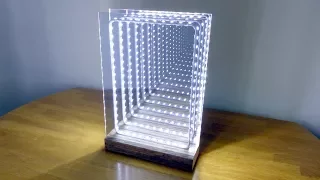 How to Make a Modern LED Infinity Illusion Mirror