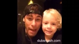 Neymar and Davi Lucca  Instagram Videos ❤