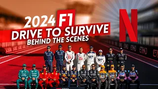 2024 F1 Drive to Survive behind the scenes!