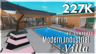 BLOXBURG | Modern Industrial Villa | No Gamepass | Speedbuild