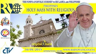 Pope in Philippines - Holy Mass - 2015.01.16