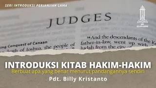 Introduksi Kitab Hakim-hakim - Pdt  Billy Kristanto | GRII KG