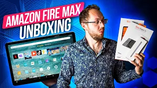 Amazon Fire Max 11 Unboxing: Including Pen & Keyboard!