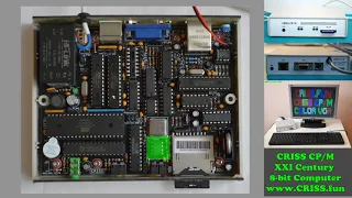 CRISS CP/M (КРИСС CP/M) - современный 8-битный компьютер. EEPROM.