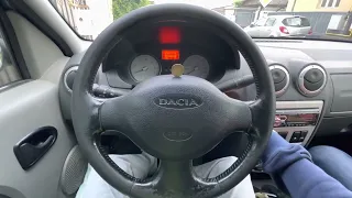 Dacia Logan 1.5 dci 2008 Coin Test Start Engine