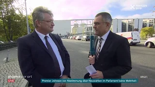 Interview Jörg Meuthen zum Abschneiden der AfD in Thüringen am 28.10.19