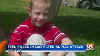 Teen Killed in Suspected Animal Attack