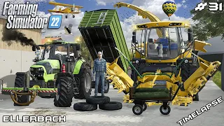 HARVESTING my 1.18HA of MAIZE SILAGE with @kedex | Ellerbach | Farming Simulator 22 | Episode 31