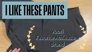 Vuori AIM Pants  - Try them