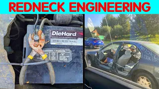 The Wildest Solutions To Problems That Could Only Be Described As Redneck Engineering - funny humor